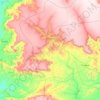 Araripina topographic map, elevation, terrain