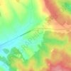 Klubivtsi topographic map, elevation, terrain