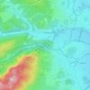 KG Rodaun topographic map, elevation, terrain