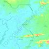 Buôn Trấp topographic map, elevation, terrain
