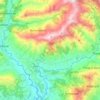 Rainas topographic map, elevation, terrain