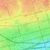 Trinity-Bellwoods topographic map, elevation, terrain