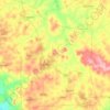 Ido-Osi topographic map, elevation, terrain
