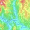 Montpelier topographic map, elevation, terrain