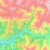 Mangri topographic map, elevation, terrain