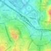 Eti Mahallesi topographic map, elevation, terrain