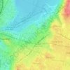 Eaux-Vives topographic map, elevation, terrain