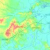 Cosoleacaque topographic map, elevation, terrain