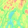 Jefferson topographic map, elevation, terrain