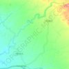 Pansemal topographic map, elevation, terrain