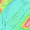 Altstadt topographic map, elevation, terrain