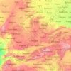 Madhya Pradesh topographic map, elevation, terrain