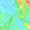 Saint-Lizier topographic map, elevation, terrain