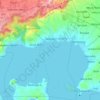 Talisay topographic map, elevation, terrain