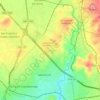 Cuautlancingo topographic map, elevation, terrain