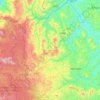 Nyamagabe topographic map, elevation, terrain
