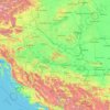 Sava topographic map, elevation, terrain