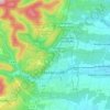 Bad Bergzabern topographic map, elevation, terrain