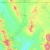 Santa Cruz topographic map, elevation, terrain