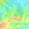 Terrenos del Lote 24 "Cazones, Migueles, Caristay, Aguacate y Sombrerete" topographic map, elevation, terrain