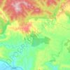 Toora North topographic map, elevation, terrain