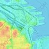 Retiro topographic map, elevation, terrain