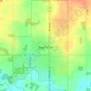 Town of Barrhead topographic map, elevation, terrain