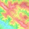 Grzegorzówka topographic map, elevation, terrain