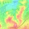 Międzyrzecze Górne topographic map, elevation, terrain