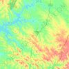 Santana da Serra topographic map, elevation, terrain