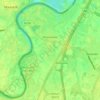 Roosteren topographic map, elevation, terrain