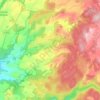 Cros topographic map, elevation, terrain