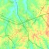 Winchester topographic map, elevation, terrain