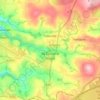 St. Columb Major topographic map, elevation, terrain