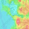 Burlington topographic map, elevation, terrain