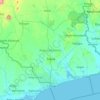 Maritime Region topographic map, elevation, terrain