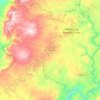 Yahualica de González Gallo topographic map, elevation, terrain