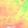 Little Pine 116 topographic map, elevation, terrain