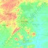 Ado-Ekiti topographic map, elevation, terrain