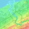 Ashtabula topographic map, elevation, terrain