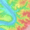 Braubach topographic map, elevation, terrain