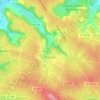 Rauzan topographic map, elevation, terrain