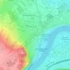 Metternich topographic map, elevation, terrain