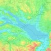 Lago di Costanza topographic map, elevation, terrain