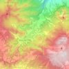 Toro Amarillo topographic map, elevation, terrain