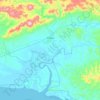 Chepo topographic map, elevation, terrain