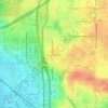 Lauderdale topographic map, elevation, terrain
