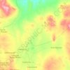 Villa de Cos topographic map, elevation, terrain