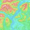 Lago Maggiore topographic map, elevation, terrain