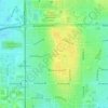 Whitehorn topographic map, elevation, terrain